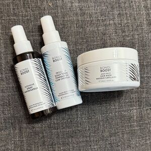 BondiBoost Hair Growth Bundle Procapil Tonic Scalp Serum Anti Frizz Mask NWT